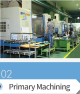 Primary Machining - Material Inspection, Primary Machining